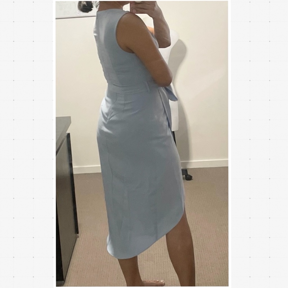 Divine Avenue Asymmetrical Cocktail Dress - Picture 4 of 7